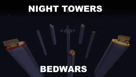 Tungi minoralar - Minecraft Bedwars