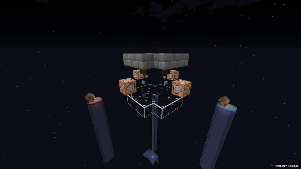 Tungi minoralar - Minecraft Bedwars — Minecraft xarita, rasm 2
