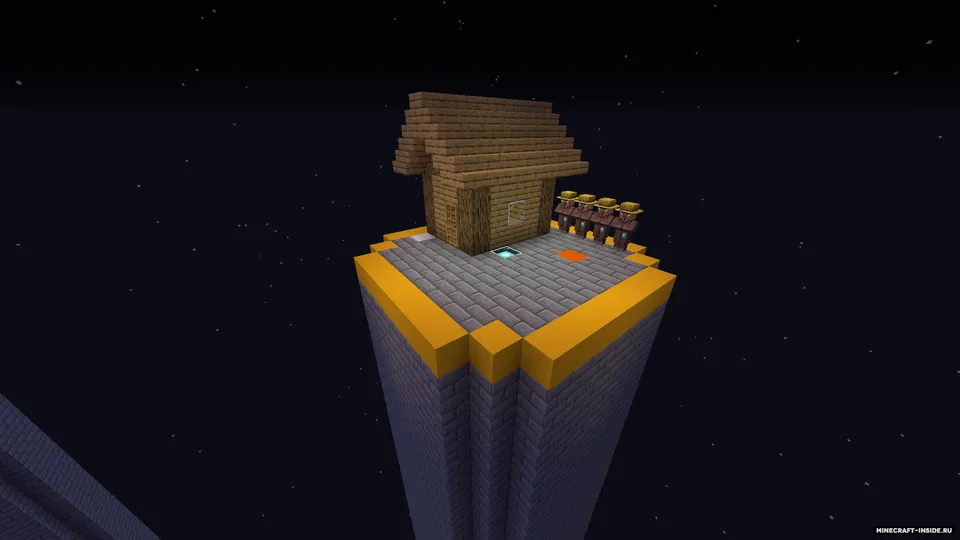 Tungi minoralar - Minecraft Bedwars — Minecraft xarita, rasm 5