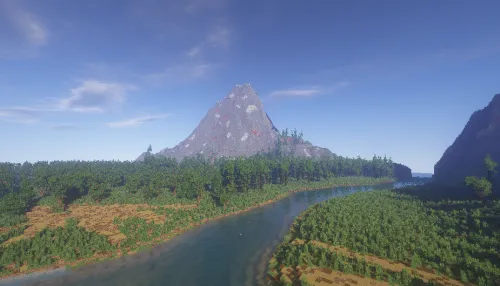 Mountain Rivenstone — Minecraft xarita, rasm 1