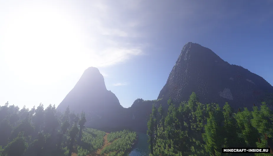 Mountain Rivenstone — Minecraft xarita, rasm 2
