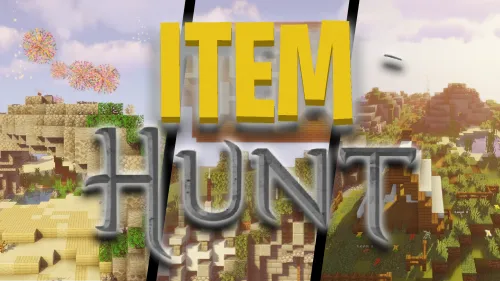 Item Hunt — Minecraft xarita, rasm 1