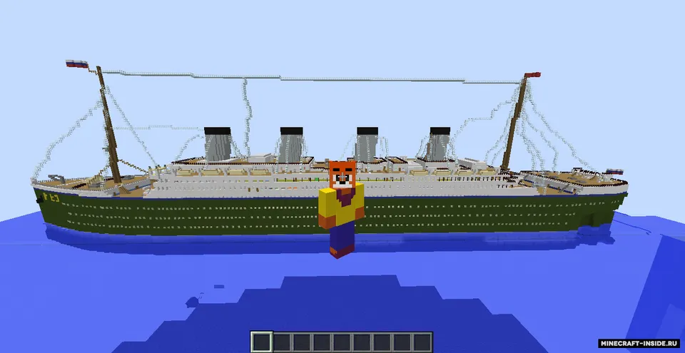 Russian liner Bogatyr — Minecraft xarita, rasm 2