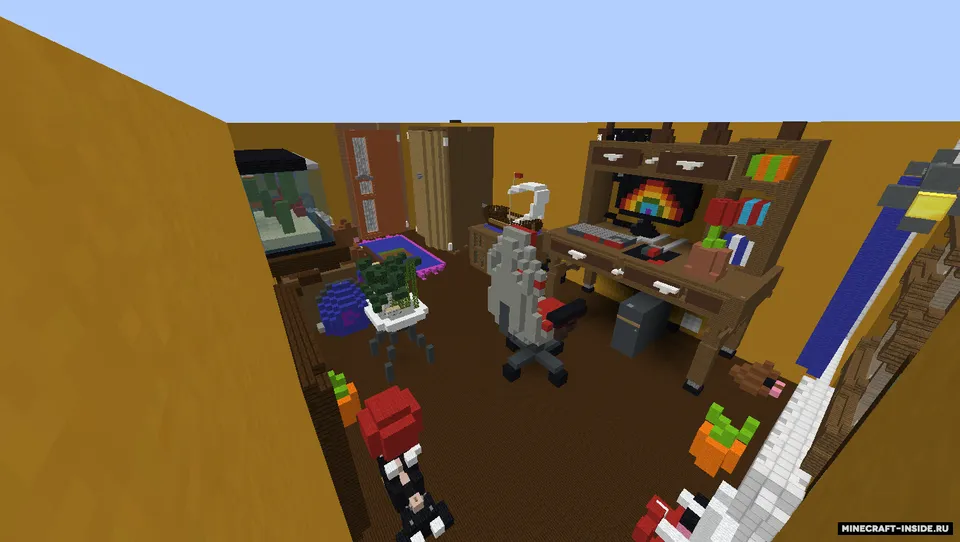Oddiy uydagi yashirinmachoq — Minecraft xarita, rasm 4