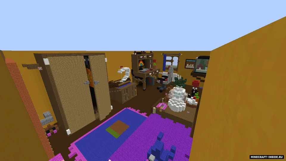 Oddiy uydagi yashirinmachoq — Minecraft xarita, rasm 5