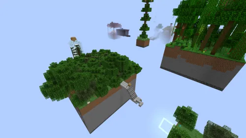 Orollar va shisha — Minecraft xarita, rasm 1