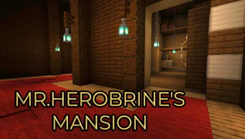 Mr.Herobrine's Mansion — Minecraft xarita, rasm 1