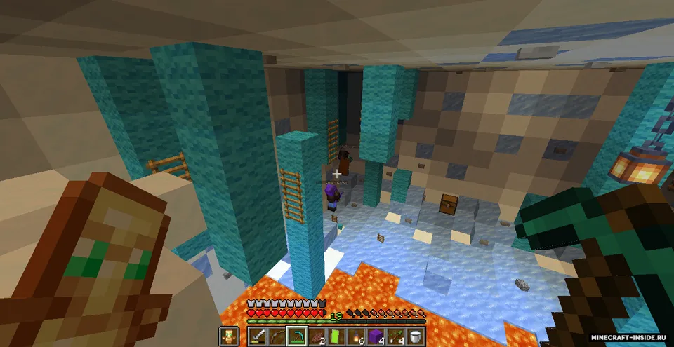 Unutilgan zindonlar ibodatxonasi — Minecraft xarita, rasm 8