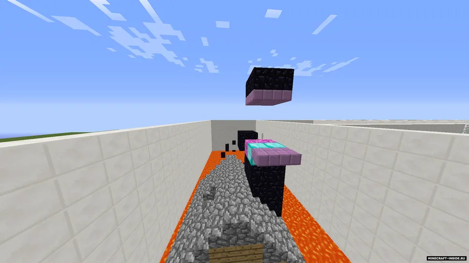 Sprint Lava Parkour — Minecraft xarita, rasm 2