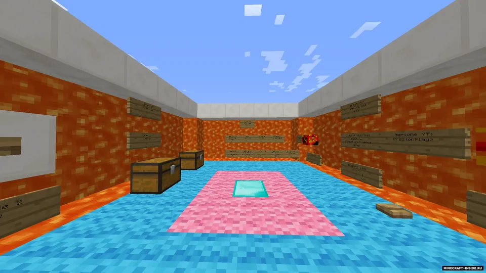 Sprint Lava Parkour — Minecraft xarita, rasm 6