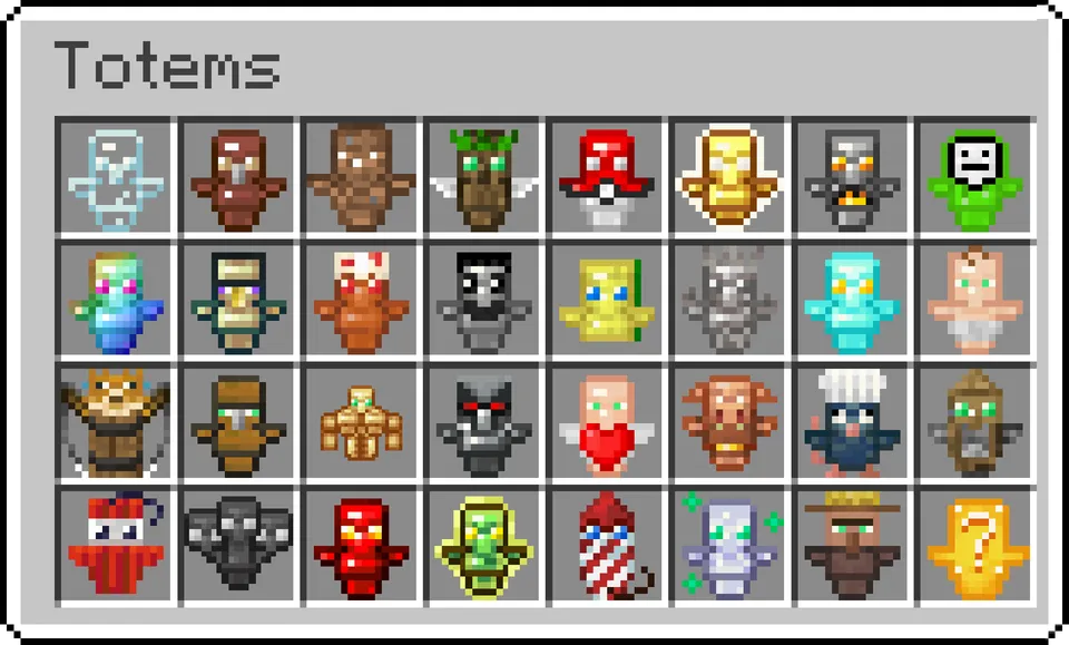 Extra Totems — Minecraft mod, rasm 3