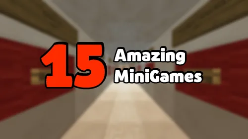 15 Amazing MiniGames — Minecraft xarita, rasm 1