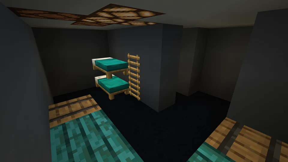 Qulflangan uyda omon qolish 2 — Minecraft xarita, rasm 1