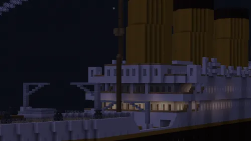 Titanik — Minecraft xarita, rasm 1