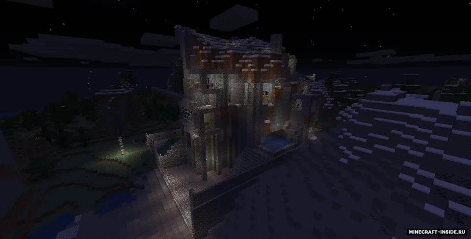 O'zini o'zi izolyatsiya qilish | Omon qolish — Minecraft xarita, rasm 4