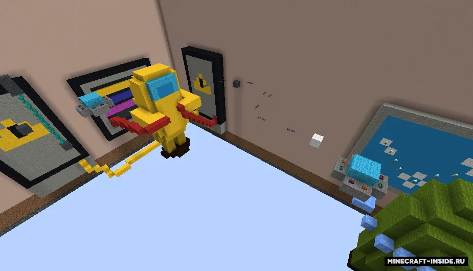 Among Us Parkour — Minecraft xarita, rasm 2