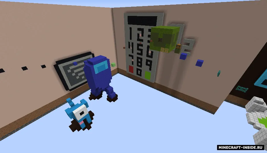 Among Us Parkour — Minecraft xarita, rasm 3