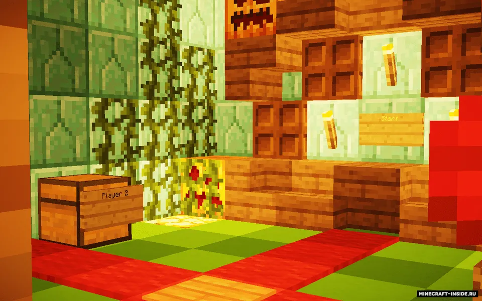 qCrazy_ dan 5 ta Xellouin sinovi — Minecraft xarita, rasm 2