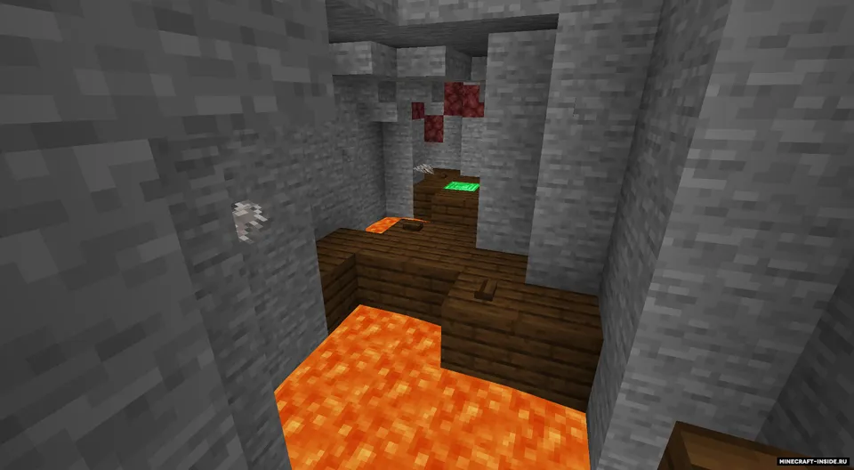 Parkour Jungle Island — Minecraft xarita, rasm 2
