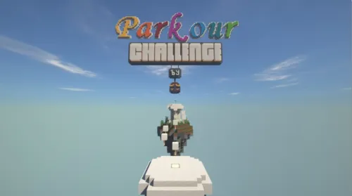 Parkour Challenge: Honey Edition — Minecraft xarita, rasm 1