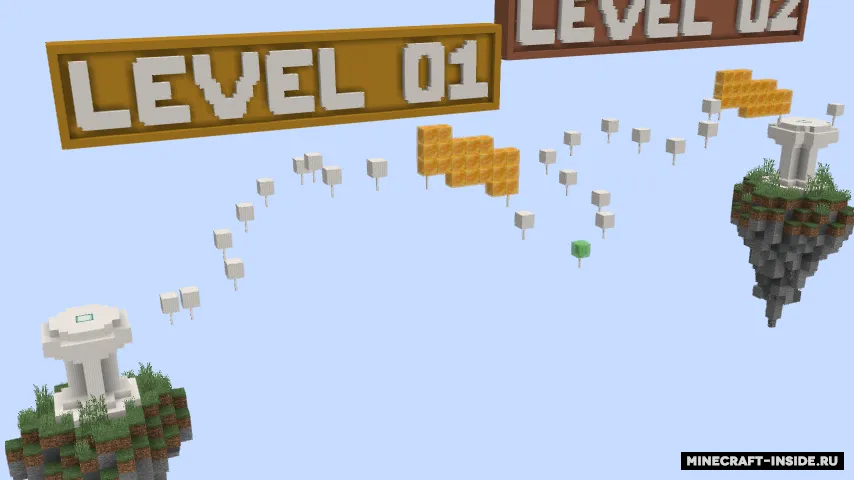 Parkour Challenge: Honey Edition — Minecraft xarita, rasm 2