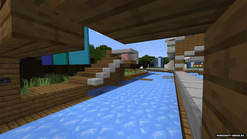 Qayiqda muzli poyga — Minecraft xarita, rasm 3