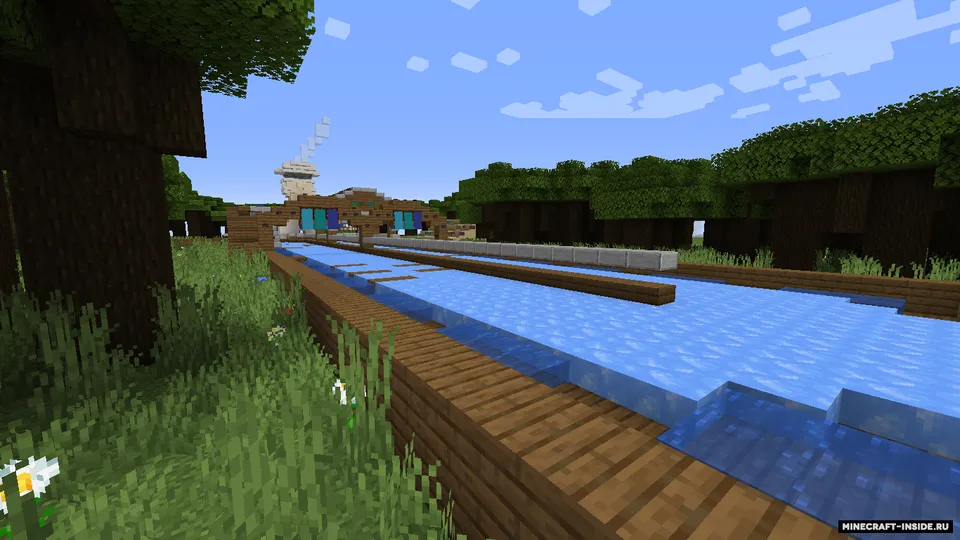 Qayiqda muzli poyga — Minecraft xarita, rasm 4