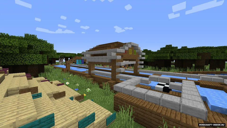 Qayiqda muzli poyga — Minecraft xarita, rasm 6