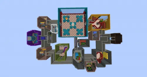 The Skeld: Minecraft — Minecraft xarita, rasm 1