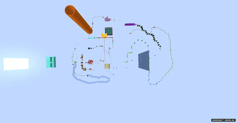 A Long Day Jumping 3 — Minecraft xarita, rasm 3
