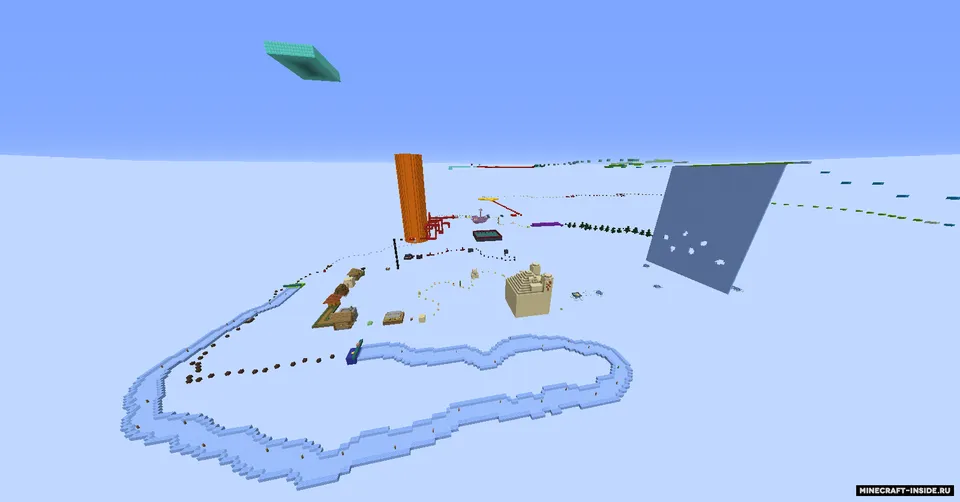 A Long Day Jumping 3 — Minecraft xarita, rasm 4