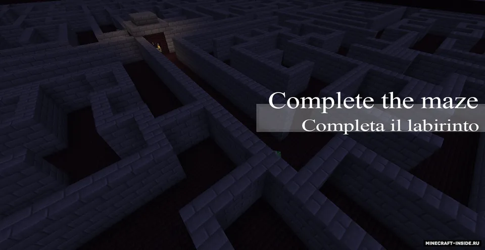 The Labyrinth and the Mobs — Minecraft xarita, rasm 2
