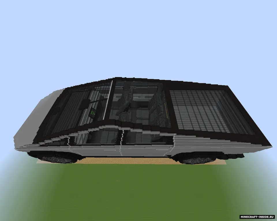 Tesla Cybertruck — Minecraft xarita, rasm 5