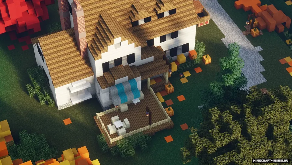 Old Manor House — Minecraft xarita, rasm 8