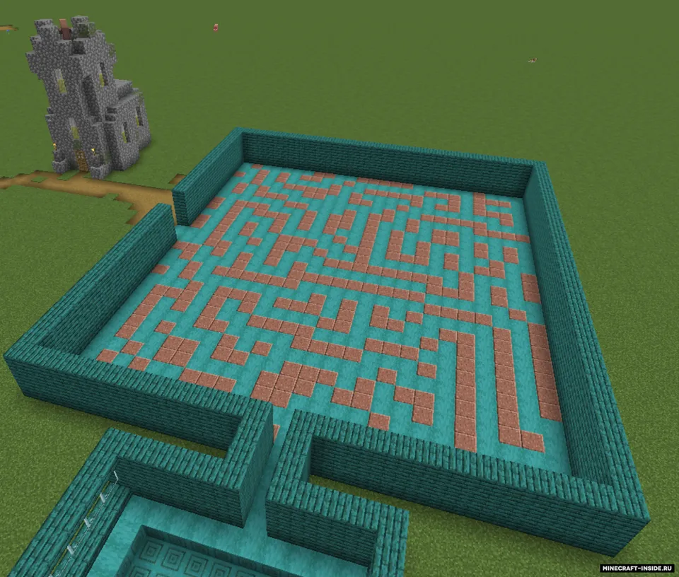 Autumn Maze Adventure — Minecraft xarita, rasm 2