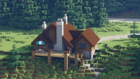 Mountain Log House