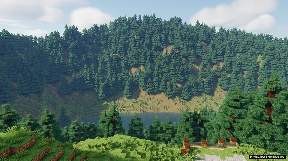 Mountain Log House — Minecraft xarita, rasm 5