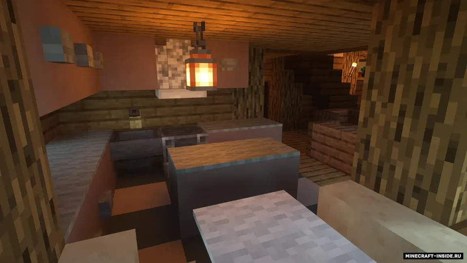Mountain Log House — Minecraft xarita, rasm 7