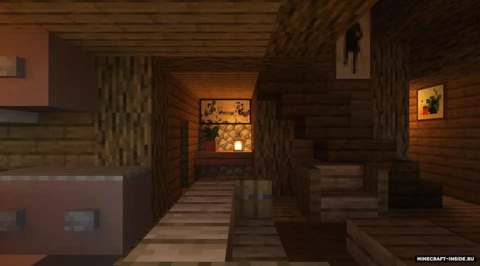 Mountain Log House — Minecraft xarita, rasm 8