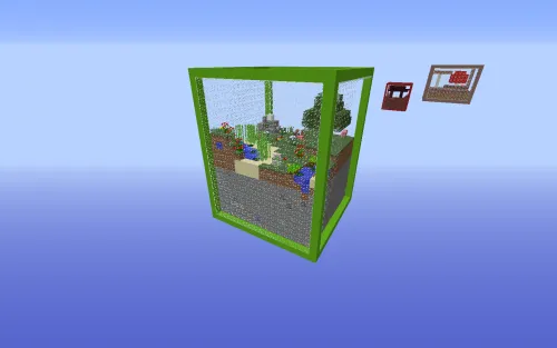 SkyBlock - 8 Island — Minecraft xarita, rasm 1