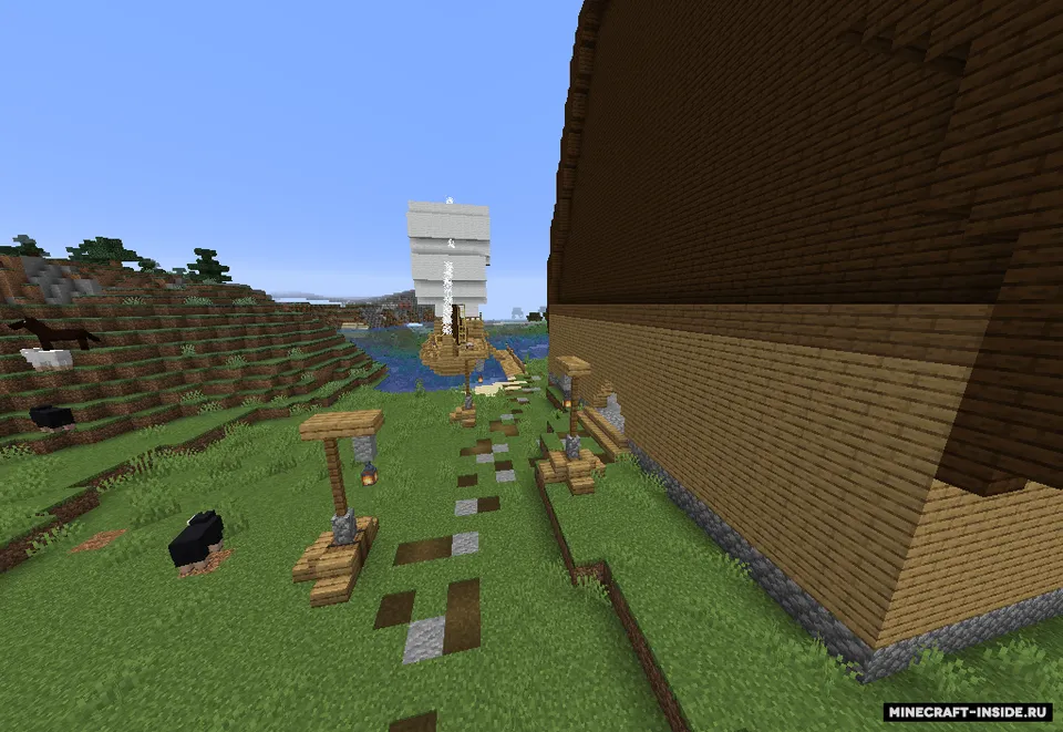 O'rta asr qishlog'i — Minecraft xarita, rasm 4
