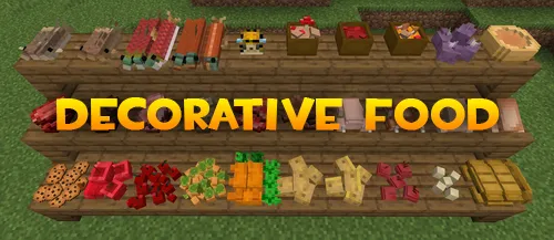 Decorative Food — Minecraft mod, rasm 1