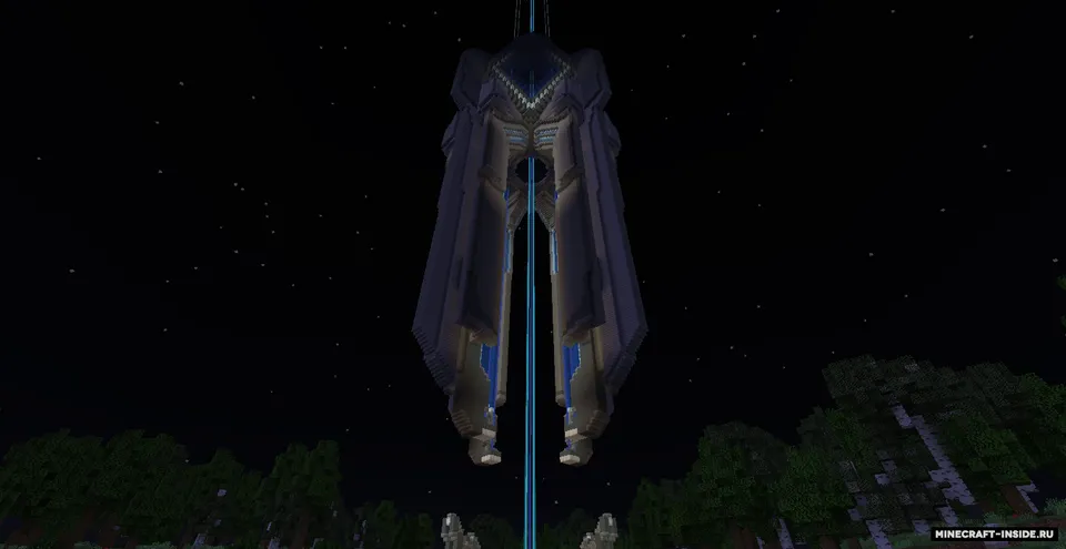 Ko'k obelisk — Minecraft xarita, rasm 2