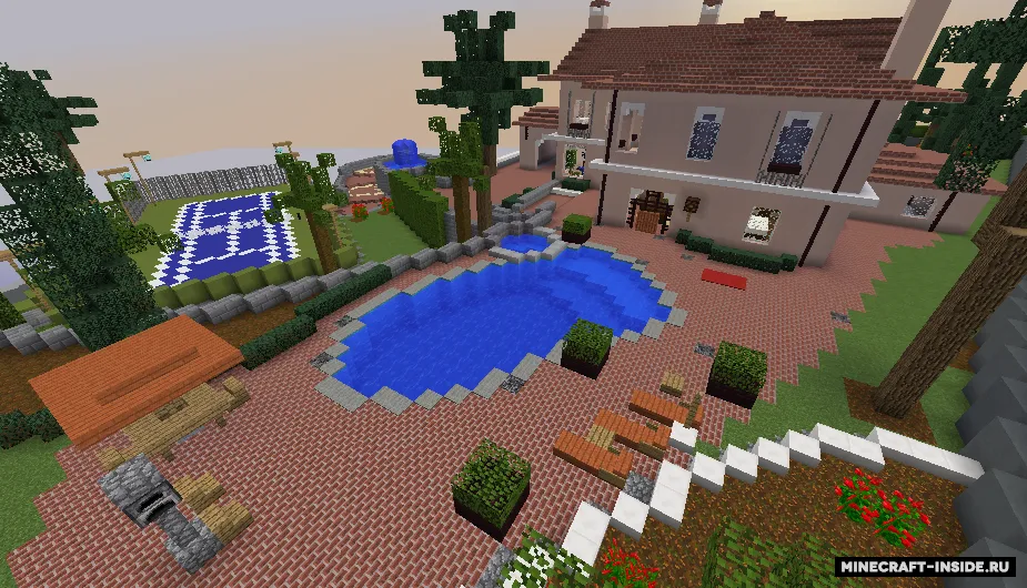 GTA V'dagi chiroyli qasr — Minecraft xarita, rasm 3