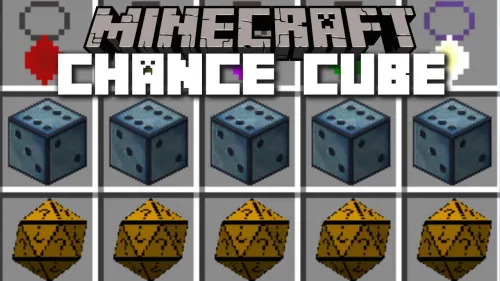 Chance Cubes — Minecraft mod, rasm 1