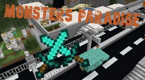 Monsters Paradise — Minecraft xarita, rasm 1