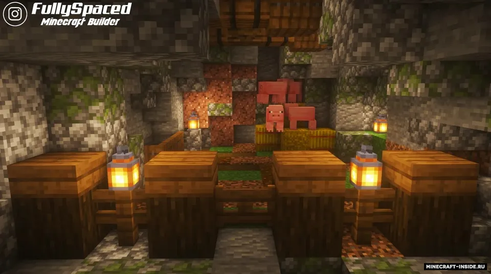Ultimate Survival Cave Base — Minecraft xarita, rasm 2