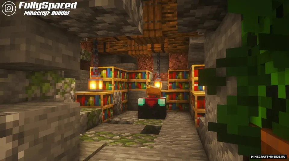 Ultimate Survival Cave Base — Minecraft xarita, rasm 3