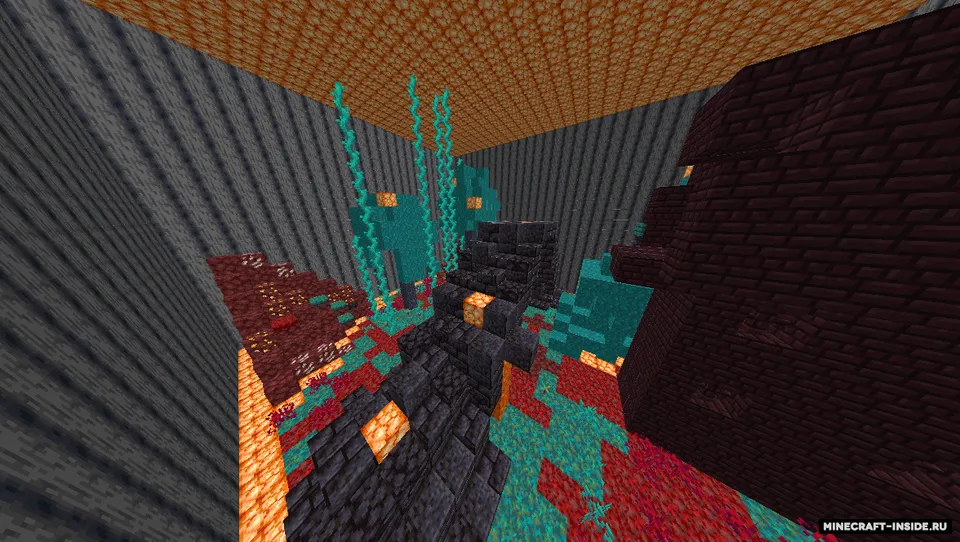 Do'stlar bilan do'zaxiy PVP — Minecraft xarita, rasm 2