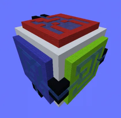 Distorted Tunnels — Minecraft xarita, rasm 1